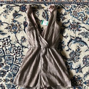 Charlotte Russe sparkly romper